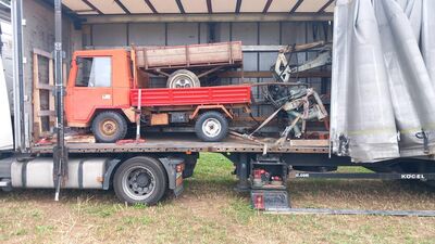 Trasporto per la polonia in partenza
