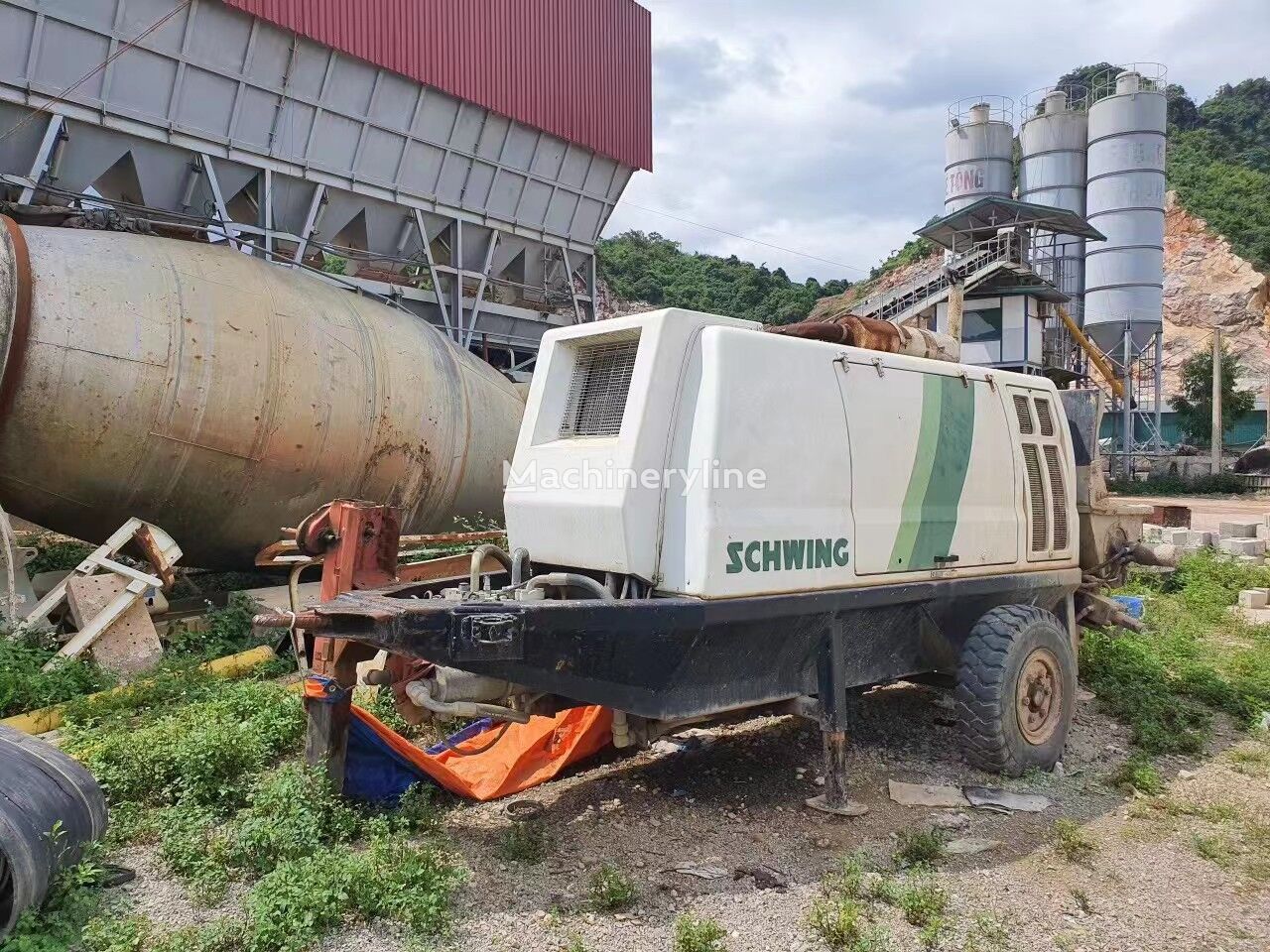 Schwing SP2800  bomba de hormigón estacionaria