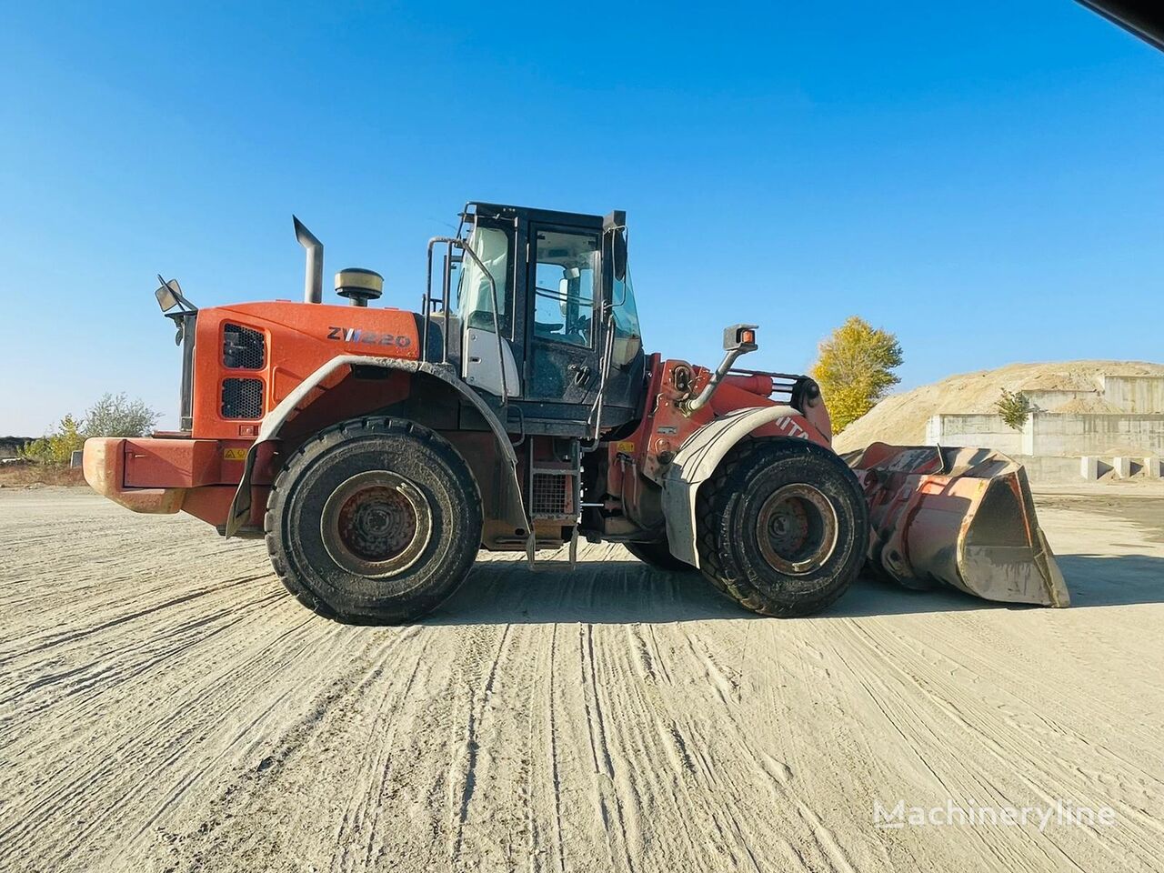 Hitachi cargadora de ruedas