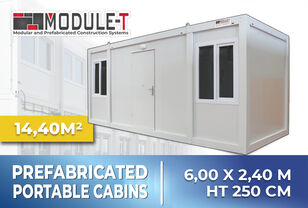 Module-T PORTABLE CABIN CONTAINER-MODULAR TEMPORARY CONSTRUCTION SITE caseta de obra nueva