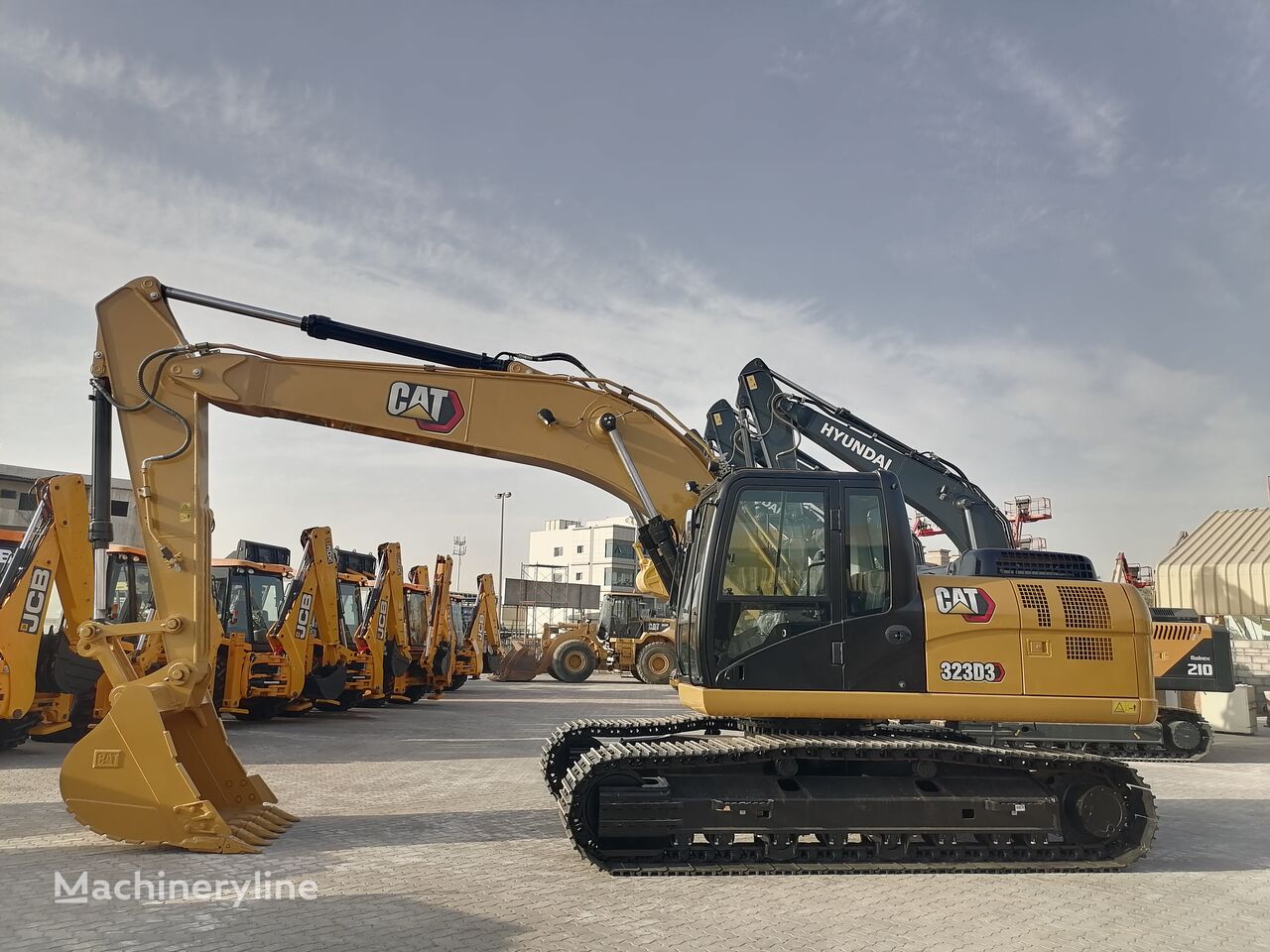 Caterpillar 323D excavadora de cadenas