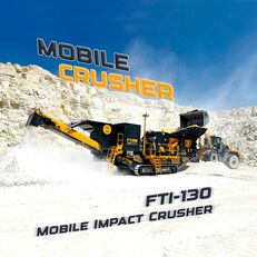 FABO FTI-130 MOBILE IMPACT CRUSHER 400-500 TPH | AVAILABLE IN STOCK excavadora de cadenas nueva