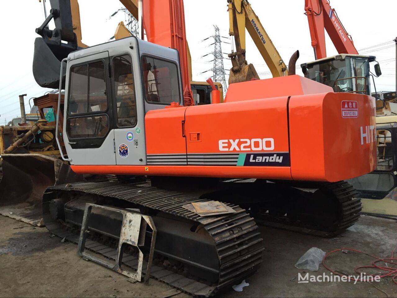Hitachi EX200-1 excavadora de cadenas