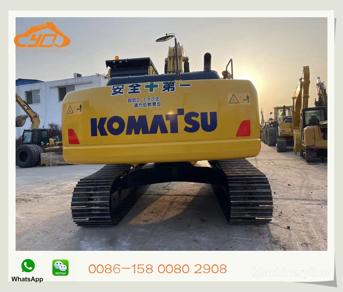 Komatsu PC220-8 excavadora de cadenas