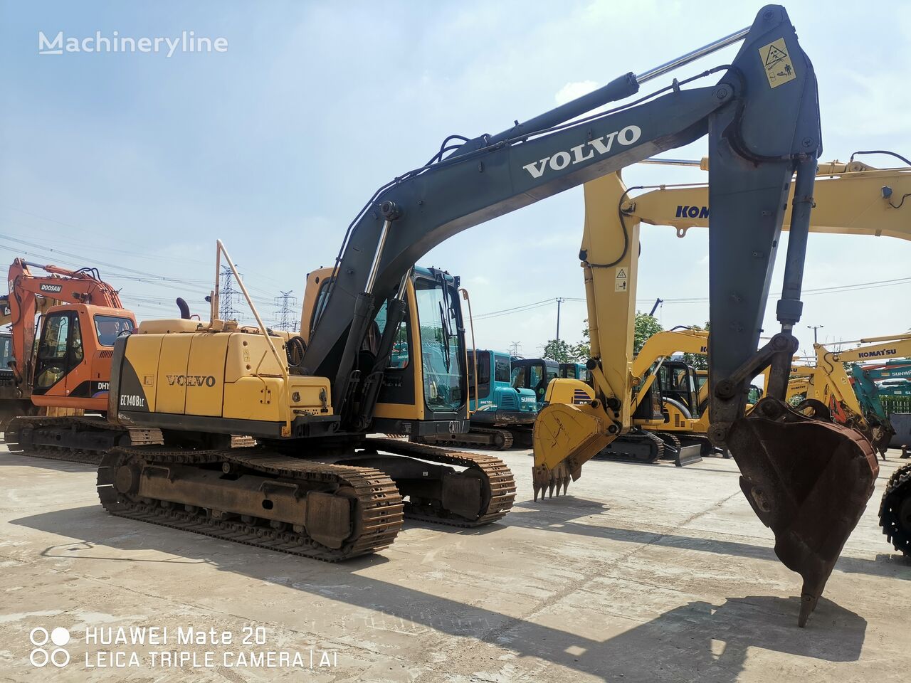 Volvo EC140BLC excavadora de cadenas