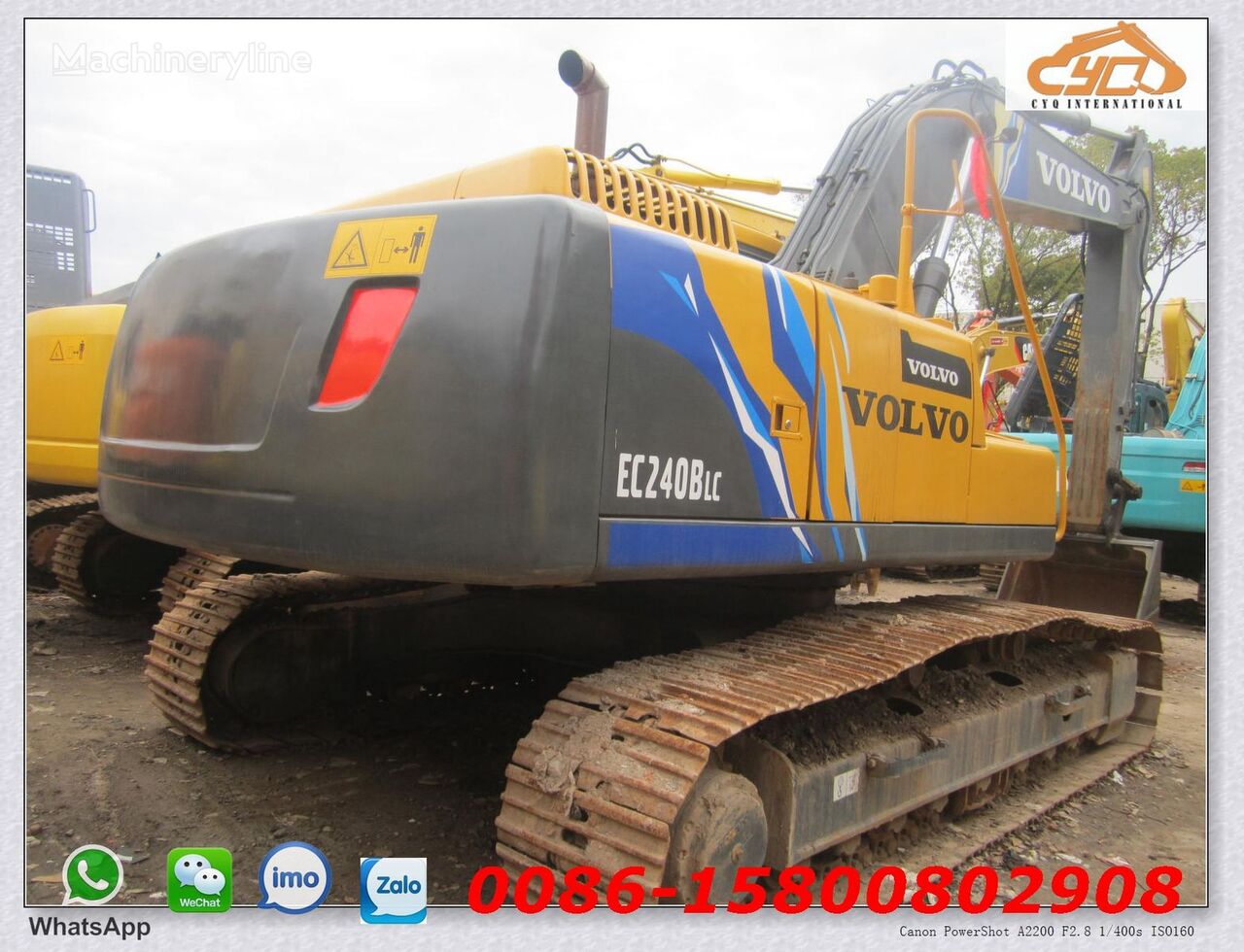 Volvo EC240BLC excavadora de cadenas