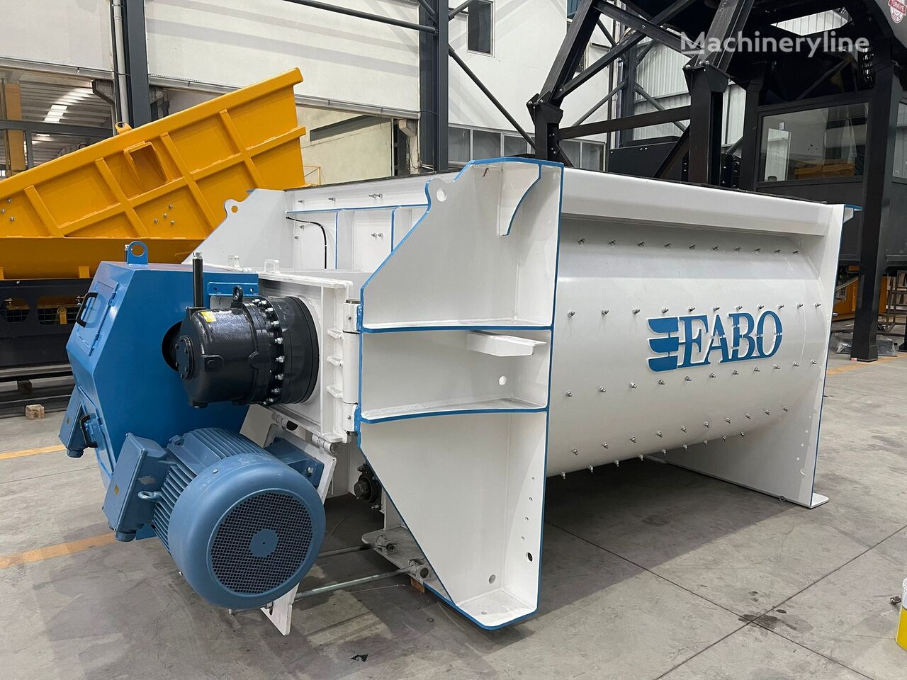 FABO TWS 03 TWINSHAFT CONCRETE MIXER FOR SALE hormigonera nueva