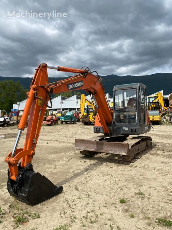 Doosan Mini pelle 5t DH55 miniexcavadora