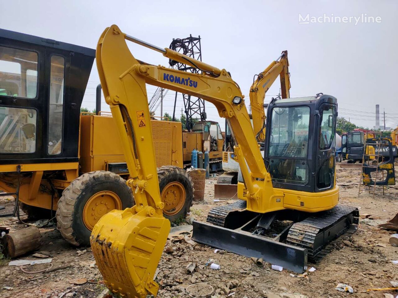 Komatsu PC55 miniexcavadora