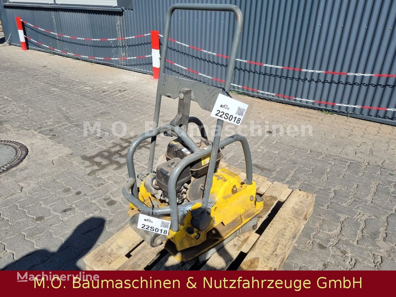 Wacker WP 1550 H/ Rüttelplatte plancha vibratoria