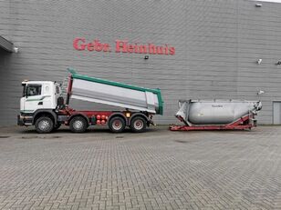 Scania G410 8x4 Euro 6 Wechselaufbau Hardox Mulden Kipper Meiller Aspha planta de asfalto
