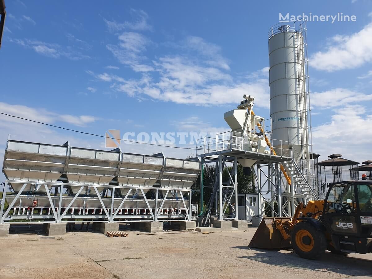 Constmach Ce Quality New Generation Compact Concrete Mixing Plant planta de hormigón nueva