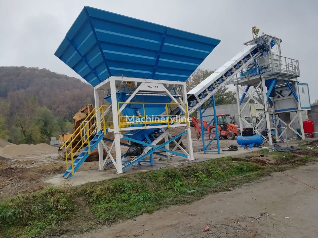 Promax KOMPAKTNYY BETONNYY ZAVOD C60 SNG-PLUS (60 m³/ch)    planta de hormigón nueva