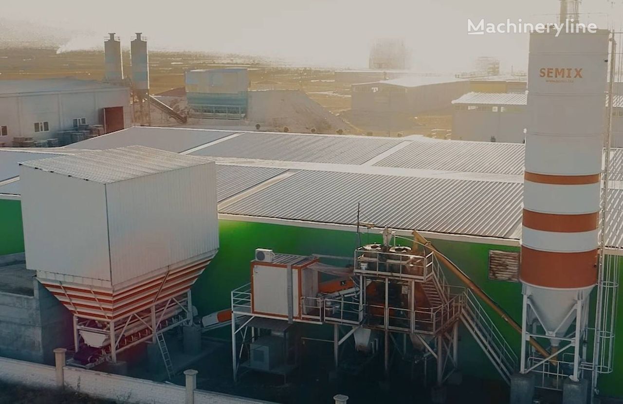 Semix Estacionaria 100 PLANTAS DE HORMIGÓN ESTACIONARIAS 100m³/h planta de hormigón nueva