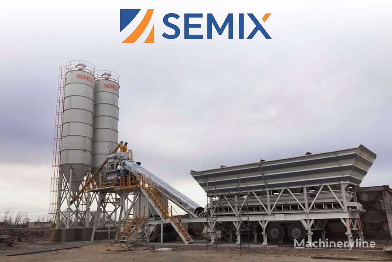 Semix MOBIL 100S4 SEMIX POKRETNE BETONARE 100-112m³/sat planta de hormigón nueva