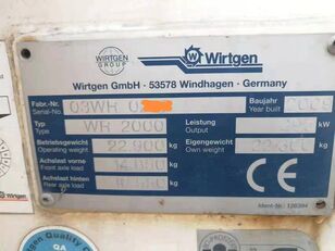 WIRTGEN WR 2000 recicladora