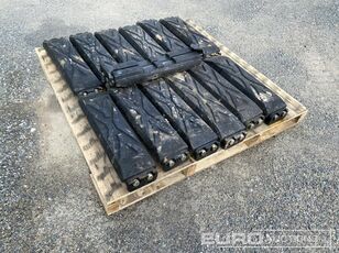 13 x Ruber Block Pads zapata para miniexcavadora